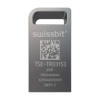 Swissbit-TSE, USB-Stick, 8 GB, min. 4,5 Jahre Zertifikatslaufzeit, USB-Stick