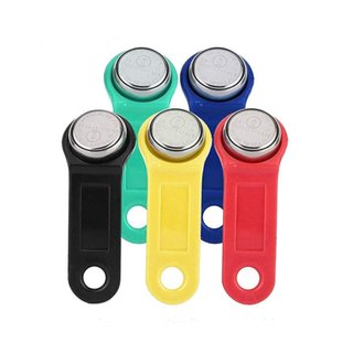 iButton Key Set, Magnetische Schlüssel - Kelloxx (Dallas), 5 Schlüssel in verschiedenen Farben