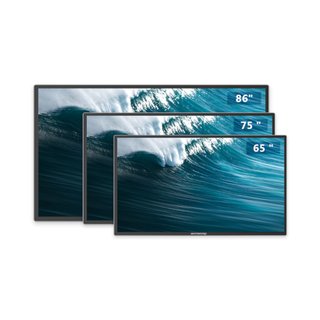 Bestboard S5, Interaktives Display mit PCAP+EMR Touchscreen und eingebauter Weitwinkelkamera