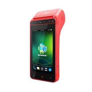 i9100, Mobiles Android POS Terminal mit 2D Scanner und 58mm Drucker