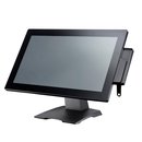 AP8100-A2, 15.6" PCAP Touch All in One System mit kleinem Stand, J1900, 4G RAM, 64GB SSD