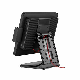 NOVA9 Plus, 15 Kassensystem im Alu Gehuse, Intel Celeron J4125, PCAP, 4GB RAM, 128GB SSD
