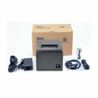 PXQ80411, 80 mm Kassendrucker, USB+LAN, 200mm/s