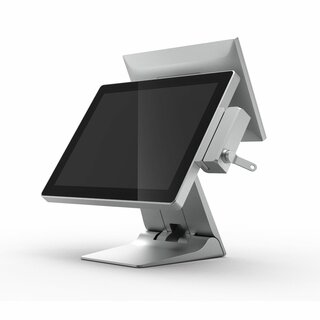 M1-i5, 15 Touchkasse, Alu Gehuse, Intel Core i5-8260U oder i5-1145G7, PCAP, 8GB RAM, 128GB SSD, schwarz oder silber