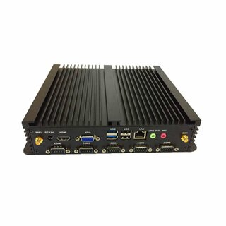 IPC6000-i5-1035G4, lfterloser Box PC, 8GB RAM, 128GB SSD, 2x USB3.0, 6x USB2.0, 6x COM, 1x WIFI, Windows 11 fhig