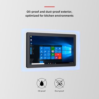 N9+KDS, 17.3 oder 21.5 Kitchen Display System im Alu Gehuse, ausgestattet mit Intel J4125 oder i5-8260U