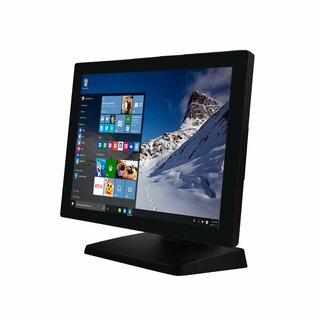 VT1500-V, 15 Kassensystem, Intel Celeron J6412, PCAP, 8GB RAM, 128GB SSD, schwarz
