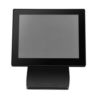 MF080UG, 8 Zoll Flachbildschirm mit Schutzglas, USB-Anschluss, Non-Touch, mit Standfu, VESA 75x75, schwarz