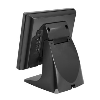 MF080UG, 8 Zoll Flachbildschirm mit Schutzglas, USB-Anschluss, Non-Touch, mit Standfuß, VESA 75x75, schwarz